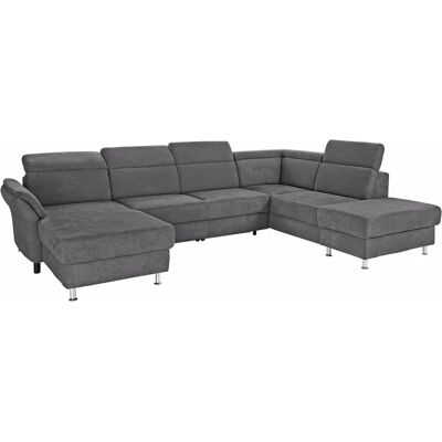 SIT & MORE Avignon U-Form Sofa - Hoher Sitzkomfort, Kopfteilverstellung, FSC Holz SIT & MORE Avignon U-Form Sofa - Hoher Sitzkomfort, Kopfteilverstellung, FSC Holz