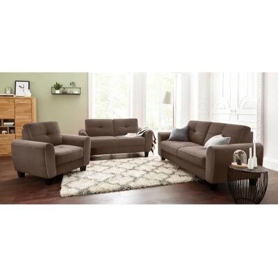 Sit&More Varese 2,5-Sitzer Sofa - Mikrofaser Couch Sit&More Varese 2,5-Sitzer Sofa - Mikrofaser Couch