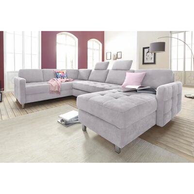 Sit & More Pablo U-Form Couch - Luxus-Mikrofaser - 8 Sitze Sit & More Pablo U-Form Couch - Luxus-Mikrofaser - 8 Sitze
