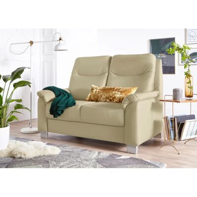 SIT&MORE Boccaccio 2-Sitzer Sofa in Elfenbein mit Kopfteilverstellung SIT&MORE Boccaccio 2-Sitzer Sofa in Elfenbein mit Kopfteilverstellung