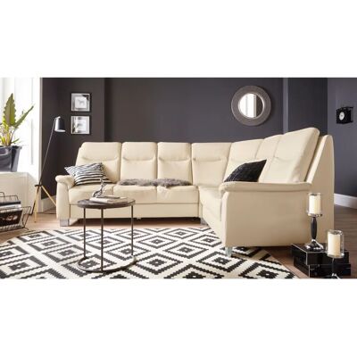 SIT & MORE Boccaccio L-Form Sofa - Mikrofaser, Elfenbein, Links/Rechts SIT & MORE Boccaccio L-Form Sofa - Mikrofaser, Elfenbein, Links/Rechts