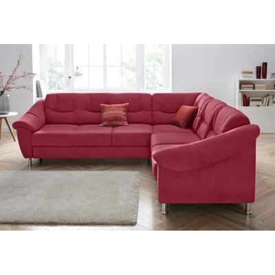SIT&MORE Salsa L-Form Sofa - Microfaser ALTARA NUBUCK, Links langer Schenkel SIT&MORE Salsa L-Form Sofa - Microfaser ALTARA NUBUCK, Links langer Schenkel