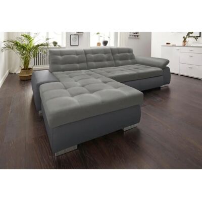 SIT & MORE Ontario L-Form Sofa - Leder, 280cm, Bettfunktion SIT & MORE Ontario L-Form Sofa - Leder, 280cm, Bettfunktion