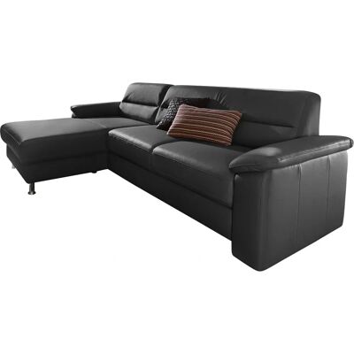 SIT&MORE Ascara L-Form Sofa - NaturLeder, 251x85x165cm SIT&MORE Ascara L-Form Sofa - NaturLeder, 251x85x165cm