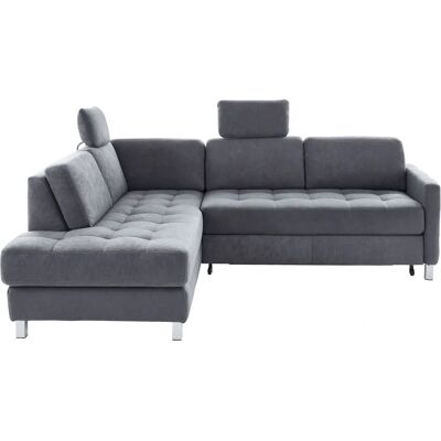 SIT&MORE Pablo L-Form Sofa - Mikrofasern, mit Bettfunktion SIT&MORE Pablo L-Form Sofa - Mikrofasern, mit Bettfunktion