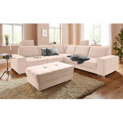 SIT&MORE Kopfstütze - Microfaser Beige 50x25x10 cm - Sofa-Zubehör SIT&MORE Kopfstütze - Microfaser Beige 50x25x10 cm - Sofa-Zubehör