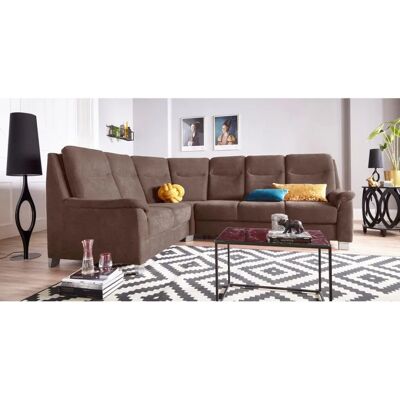 SIT & MORE Boccaccio L-Form Sofa - Mikrofaser, mit Bettfunktion SIT & MORE Boccaccio L-Form Sofa - Mikrofaser, mit Bettfunktion