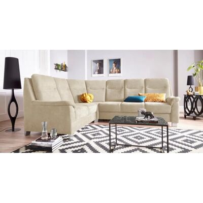 SIT & MORE Boccaccio L-Form Sofa - Microfaser, Langer Schenkel rechts/links, Bettfunktion SIT & MORE Boccaccio L-Form Sofa - Microfaser, Langer Schenkel rechts/links, Bettfunktion