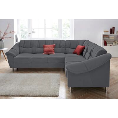 SIT & MORE Salsa L-Form Sofa - Microfaser, Langer Linker, Bettfunktion SIT & MORE Salsa L-Form Sofa - Microfaser, Langer Linker, Bettfunktion
