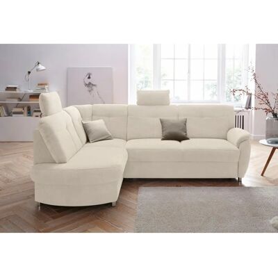 SIT&MORE Sonoma L-Form Beige Couch - Sofa SIT&MORE Sonoma L-Form Beige Couch - Sofa