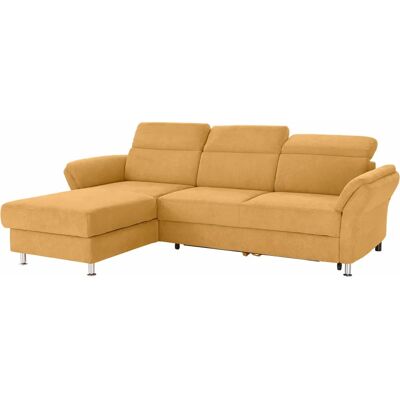 Sit & More Avignon L-Form Sofa - Ecke, Gelb, 259x97x172cm Sit & More Avignon L-Form Sofa - Ecke, Gelb, 259x97x172cm