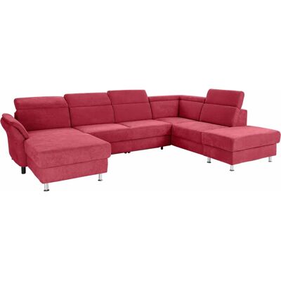 SIT & MORE Avignon U-Form Sofa - Hoher Komfort, Recamiere, FSC Holz SIT & MORE Avignon U-Form Sofa - Hoher Komfort, Recamiere, FSC Holz