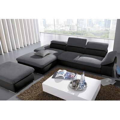 SIT & MORE Valantine Sofa - Mikrofaser, mit Bettfunktion, recamiere links, 286cm SIT & MORE Valantine Sofa - Mikrofaser, mit Bettfunktion, recamiere links, 286cm
