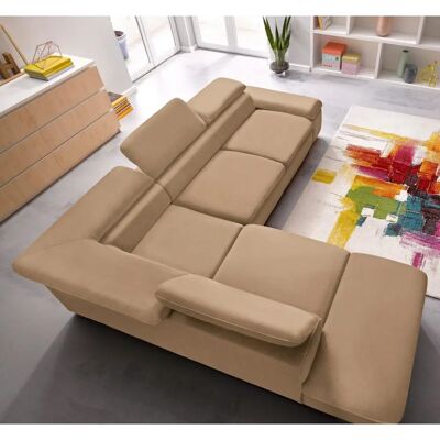 SIT & MORE Alcatraz L-Form Sofa - Microfaser Braun SIT & MORE Alcatraz L-Form Sofa - Microfaser Braun