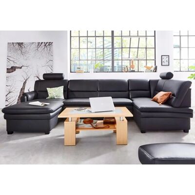 SIT & MORE Pisa Schwarzer Hocker mit Stauraum SIT & MORE Pisa Schwarzer Hocker mit Stauraum