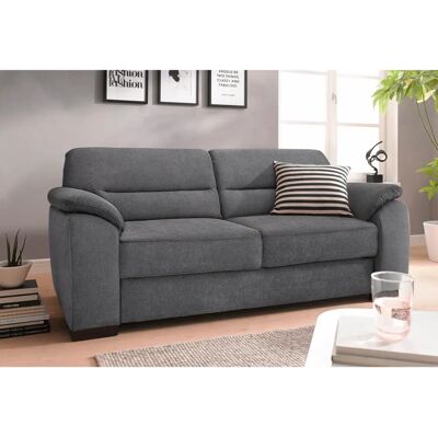 Sit & More Montego Mikrofaser-Sofa - 3-Sitzer, Grau Sit & More Montego Mikrofaser-Sofa - 3-Sitzer, Grau