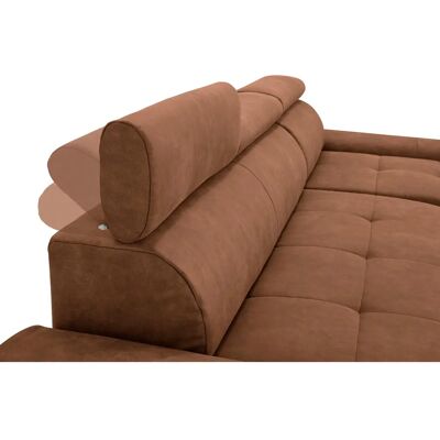 Sitz & Mehr Riva L-Form Sofa - Mikrofaser - Mit Schlaffunktion Sitz & Mehr Riva L-Form Sofa - Mikrofaser - Mit Schlaffunktion