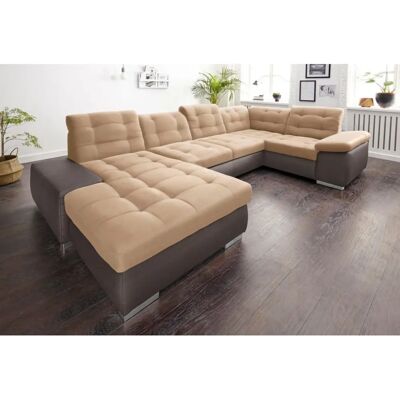 Sit & More Ontario U-Form Sofa - Wohnzimmer XXL Echtleder Sit & More Ontario U-Form Sofa - Wohnzimmer XXL Echtleder