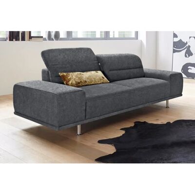 sit&more Mariola 3-Sitzer Sofa - Modern, Verstellbar, Grau sit&more Mariola 3-Sitzer Sofa - Modern, Verstellbar, Grau