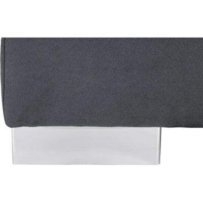 Sit & More Santorini Hocker - Dunkelgrau - Microfaser - 99x41x65 cm Sit & More Santorini Hocker - Dunkelgrau - Microfaser - 99x41x65 cm