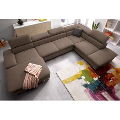 SIT & MORE Alcatraz U-Form Sofa - U-förmiges Sofa mit Bettfunktion SIT & MORE Alcatraz U-Form Sofa - U-förmiges Sofa mit Bettfunktion