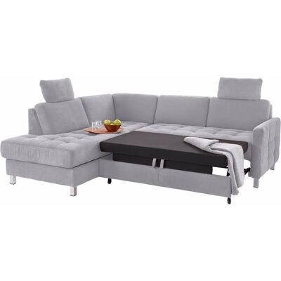SIT&MORE Pablo Microfaser L-Form Sofa - Sofa SIT&MORE Pablo Microfaser L-Form Sofa - Sofa