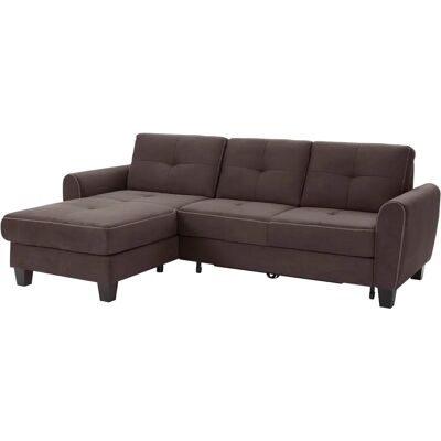 SIT&MORE Varese L-Form Sofa - Mikrofaser, Stauraum & Bettfunktion SIT&MORE Varese L-Form Sofa - Mikrofaser, Stauraum & Bettfunktion