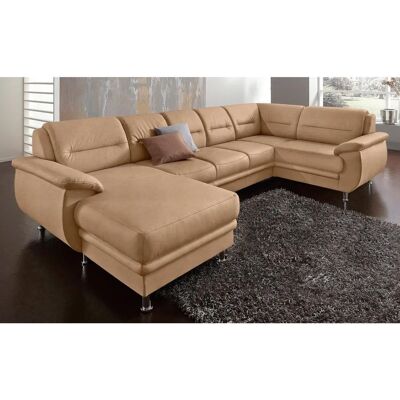 SIT & MORE Mailand Sofa - U-Form, Mikrofaser, Braun - Sofa SIT & MORE Mailand Sofa - U-Form, Mikrofaser, Braun - Sofa