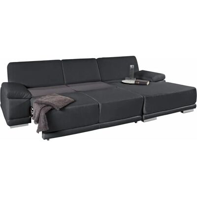 SIT & MORE Coria L-Form Sofa - Recamiere rechts, Bettfunktion SIT & MORE Coria L-Form Sofa - Recamiere rechts, Bettfunktion