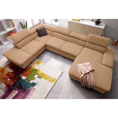 Sit & More Alcatraz U-Form Sofa - Mikrofaser, 350cm Sit & More Alcatraz U-Form Sofa - Mikrofaser, 350cm