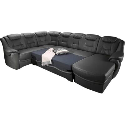 SIT & MORE Bellevue U-Form Ecksofa - Schwarz SIT & MORE Bellevue U-Form Ecksofa - Schwarz