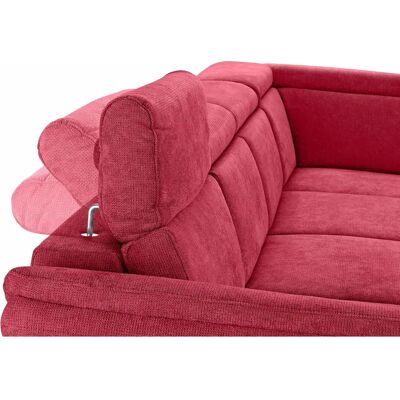Sit & More Avignon U-Form Couch - Verstellbare Kopfstützen, Mikrofaser, Geräumig Sit & More Avignon U-Form Couch - Verstellbare Kopfstützen, Mikrofaser, Geräumig