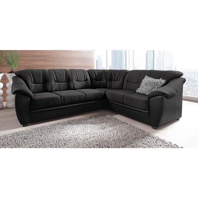 SIT&MORE Savona L-Form Sofa - Leder, langer Schenkel links, Bettfunktion SIT&MORE Savona L-Form Sofa - Leder, langer Schenkel links, Bettfunktion