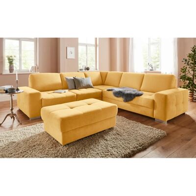 SIT & MORE Santorini L-Form Sofa - Microfaser - 7 Sitze SIT & MORE Santorini L-Form Sofa - Microfaser - 7 Sitze