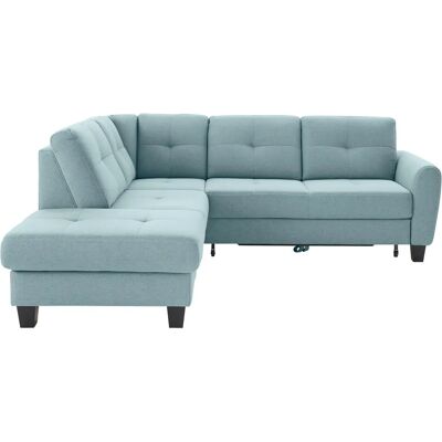 SIT & MORE Varese L-Form Sofa - Aqua - 240x214x91 cm SIT & MORE Varese L-Form Sofa - Aqua - 240x214x91 cm