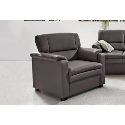 SIT & MORE Pisa Mokka Echtleder Sessel - Wohnzimmermöbel SIT & MORE Pisa Mokka Echtleder Sessel - Wohnzimmermöbel