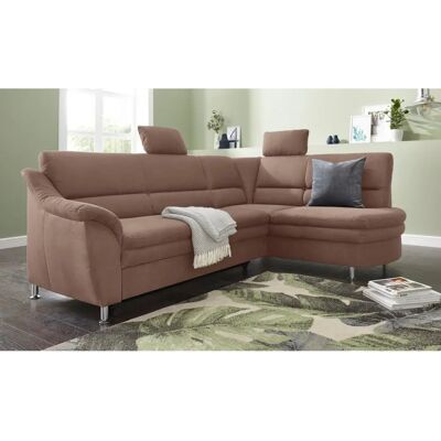 SIT&MORE Cardoso L-Form Sofa - Mikrofaser, Ottomane rechts, 250cm SIT&MORE Cardoso L-Form Sofa - Mikrofaser, Ottomane rechts, 250cm