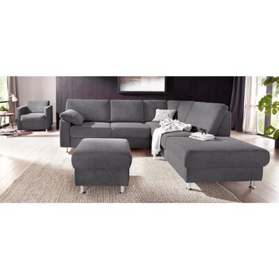 SIT & MORE Belfort Grau Hocker - Stauraum - Ottomane SIT & MORE Belfort Grau Hocker - Stauraum - Ottomane