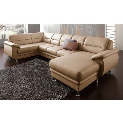 SIT & MORE Mailand U-Form Sofa - Natürleder - 8 Sitze SIT & MORE Mailand U-Form Sofa - Natürleder - 8 Sitze