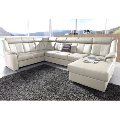 SIT&MORE Basel U-Form Couch - Recamiere rechts - 6 Sitze SIT&MORE Basel U-Form Couch - Recamiere rechts - 6 Sitze