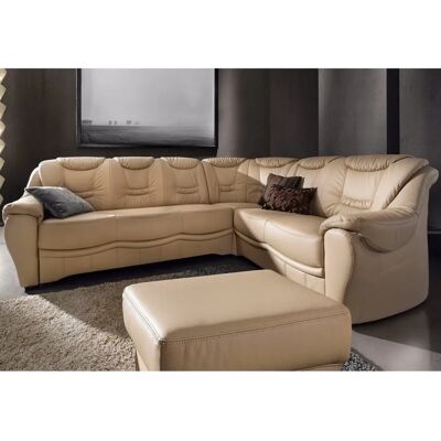 SIT&MORE Benson L-Form Sofa - Naturleder, 265x94x215cm SIT&MORE Benson L-Form Sofa - Naturleder, 265x94x215cm