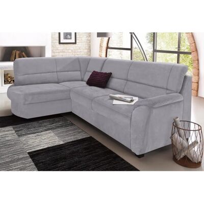 Sit&More Pandora L-Form Couch - Microfaser - Grau Sit&More Pandora L-Form Couch - Microfaser - Grau