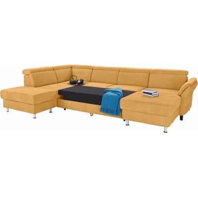 SIT & MORE Avignon U-Form Sofa - Hochwertig, Gelb SIT & MORE Avignon U-Form Sofa - Hochwertig, Gelb