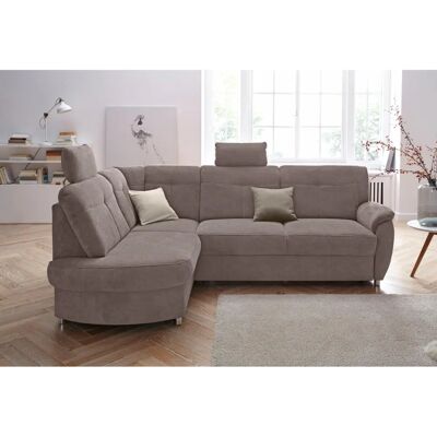 SIT & MORE Sonoma L-Form Sofa - Mikrofaser, Grau SIT & MORE Sonoma L-Form Sofa - Mikrofaser, Grau