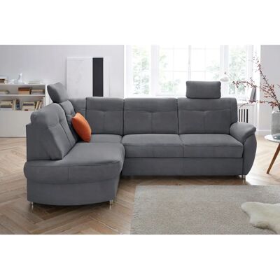 SIT&MORE Sonoma L-Form Sofa - Reversible Ottoman, Grau SIT&MORE Sonoma L-Form Sofa - Reversible Ottoman, Grau