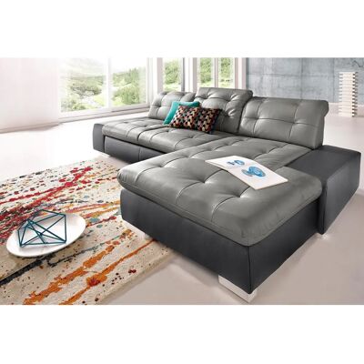 SIT & MORE Palomino L-Form Sofa - Reversible, Schwarz SIT & MORE Palomino L-Form Sofa - Reversible, Schwarz