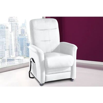 SIT & MORE Charlie TV-Sessel - Motor, Lux Microfaser, Weiß SIT & MORE Charlie TV-Sessel - Motor, Lux Microfaser, Weiß