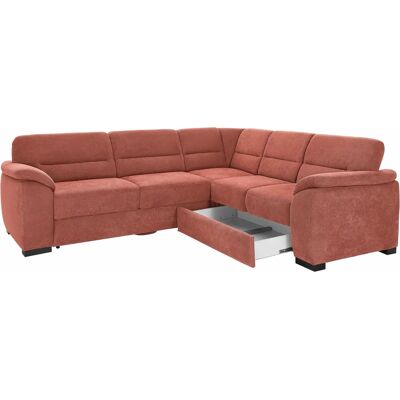 Sit & More Montego L-Form Sofa - Microfaser, 256cm Sit & More Montego L-Form Sofa - Microfaser, 256cm