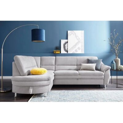 SIT & MORE Cardoso L-Form Sofa - Luxus-Microfaser, linke Ottomane, Schlafmöglichkeit SIT & MORE Cardoso L-Form Sofa - Luxus-Microfaser, linke Ottomane, Schlafmöglichkeit