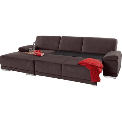 SIT & MORE Coria Sofa - Mikrofaser, Recamiere, Bettfunktion - Sofa SIT & MORE Coria Sofa - Mikrofaser, Recamiere, Bettfunktion - Sofa